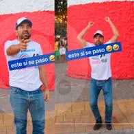 Político que hace campaña como superhéroe en el Valle 