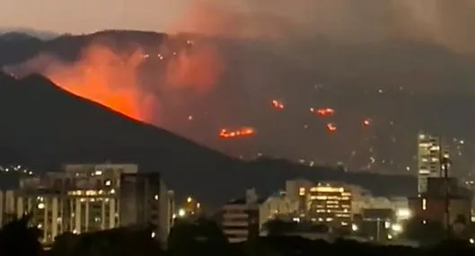 Incendio en Cali: afecta a Menga y Yumbo; casas, afectadas y bomberos, en alerta