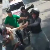 Intolerancia en Cali: Conductor del MÍO y motociclista tuvieron se enfrentaron