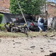 Miedo y destrucción: Las imágenes de Potrerito tras atentado con 'carro bomba'
