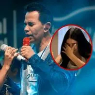Jhonny Rivera puso a llorar a su novia Jenny López con regalo de amor y amistad.