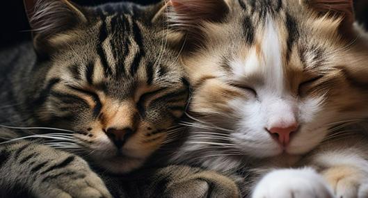 Estas son las señales de que sus gatos se llevan muy bien juntos y que se quieren como hermanos.