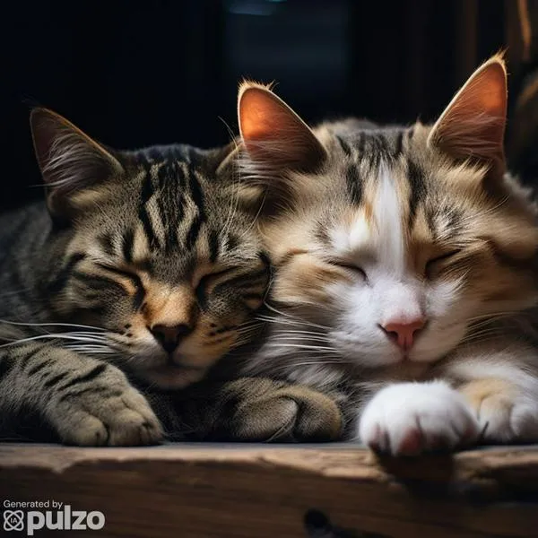 Estas son las señales de que sus gatos se llevan muy bien juntos y que se quieren como hermanos.