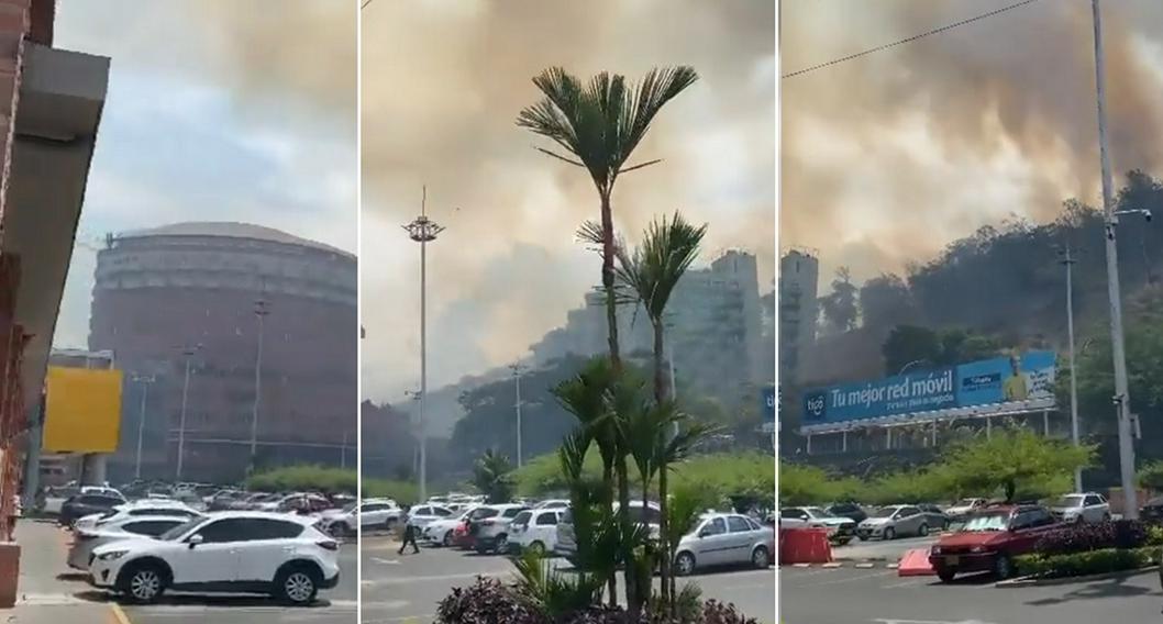 Incendio en Cali hoy viernes 22 de septiembre se reactiva en Menga y Yumbo