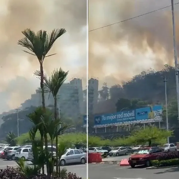 Incendio en Cali hoy viernes 22 de septiembre se reactiva en Menga y Yumbo