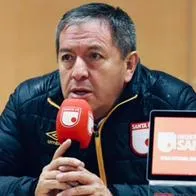 Eduardo Méndez, presidente de Santa Fe, comparó al equipo con Millonarios y se desahogó por situación que vivie el 'Cardenal'.