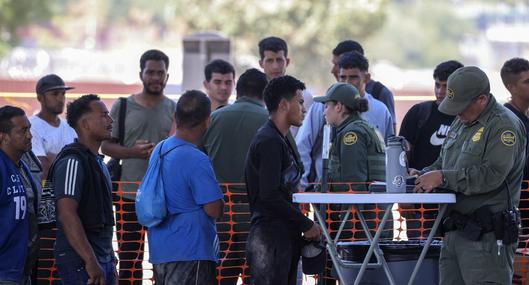 EE.UU. registra el mayor número mensual de detenciones de migrantes en lo que va del 2023