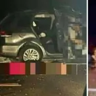 Falleció Huguito Flores, reconocido cantnate de música tropical en Aragentina, por grave accidente de tránsito. Iba co su futura esposa y cuñado.
