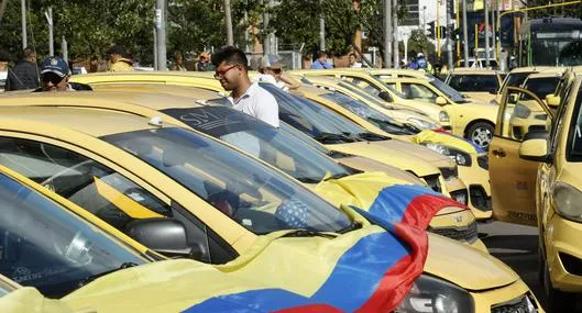MinHacienda advierte que subsidio para taxistas se dejaría de entregar en enero