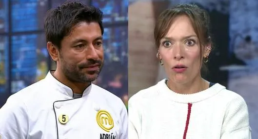 El comediante Adrián Parada no olvida que la actriz Carolina Acevedo lo castigó en 'Mastechefcc' y aseguró que se la devolverá.