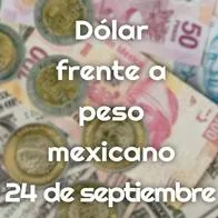 Precio del dólar 24 de septiembre
