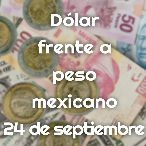 Precio del dólar 24 de septiembre