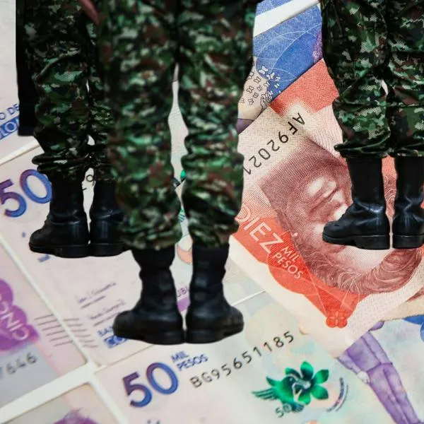 Cuánto dinero gana un soldado en Colombia en su sueldo mensual.