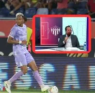Javier Fernández se equivocó en gol de Tolima vs Junior, en Win Sports.