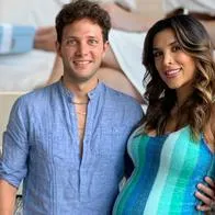 Daniela Ospina y Gabriel Coronel hicieron el Baby Shower de su bebé.