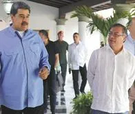 Gustavo Petro insiste en levantar bloqueo a Venezuela ya que no le hacen daño a Nicolás Maduro.