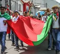 Indígenas del Cauca viajan a Bogotá para unirse a la marcha del 27 de septiembre