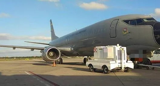 Avión que estuvo en Florida transportó cadetes de la FAC para visita ‘geoestratégica’