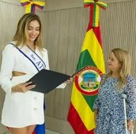 Candidata que estudió en mejor colegio publico de Colombia es la nueva Señora Atlántico.