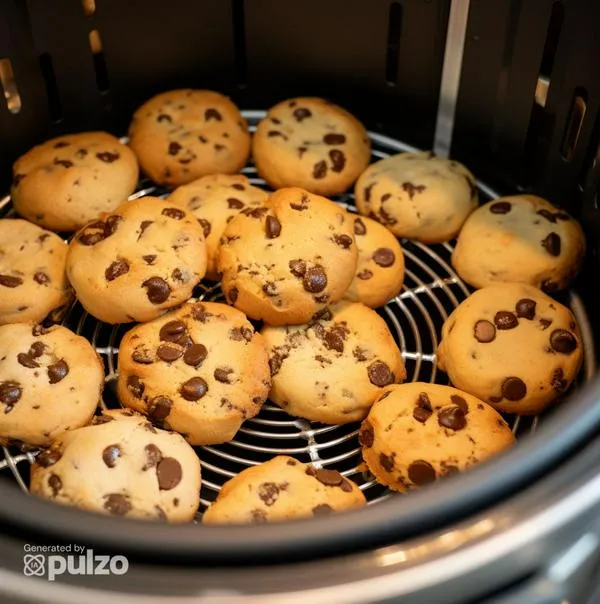 Cómo hacer galletas con chispas de chocolate en air fryer: receta fácil y rápida para preparar este delicioso platillo dulce.