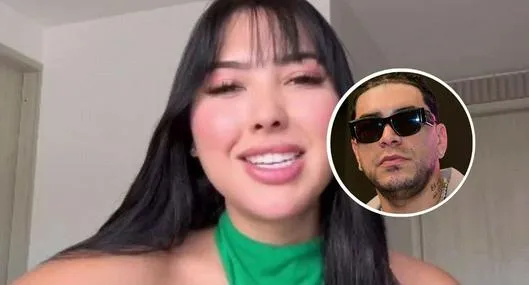Fotos de Aída Victoria Merlano y de Ryan Castro, en nota de que la joven abrió duda sobre ser pareja del cantante con nuevo video.