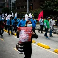 Marchas en Bogotá hoy 27 de septiembre: cómo están las calles, trancones y Transmilenio.
