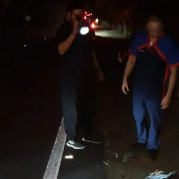 Fatal accidente en la vía Alvarado, motociclista arrolló a un adulto mayor en Tolima