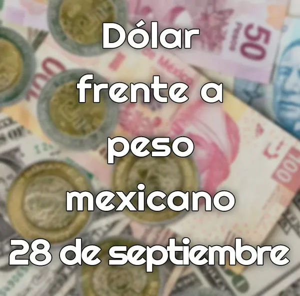 Precio del dólar 28 de septiembre