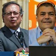 Gustavo Petro y Ángela Robledo le contestan a Gustavo Gómez, de Caracol Radio, por afirmar que indígenas marcharon como 