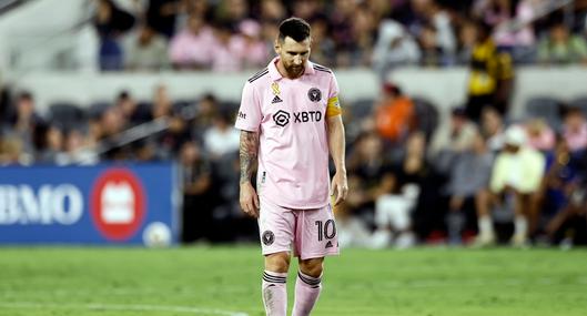 Lionel Messi no pudo jugar la final del US Open Cup por lesión con el Inter Miami y su equipo perdió 2-1 frente a Houston Dynamo.