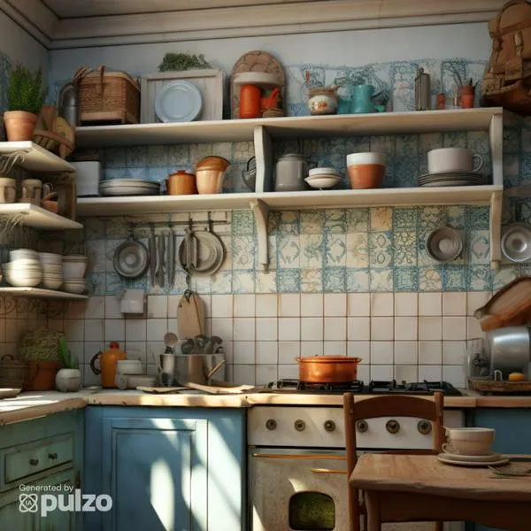 Cómo limpiar las baldosas o azulejos de la cocina: método efectivo para dejarlas relucientes usando sólo vinagre, bicarbonato, limón y jabón de loza.