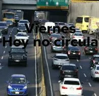 'Hoy no circula' para el viernes 29 de septiembre en Cdmx y Edomex