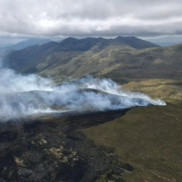 Tragedia Ambiental: Incendio afecta reserva natural ‘El Valle’ entre Boyacá y Santander
