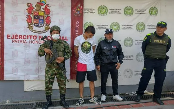 Capturan a ´Pocholo´ presunto responsable de 40 asesinatos en el Tolima y Cundinamarca