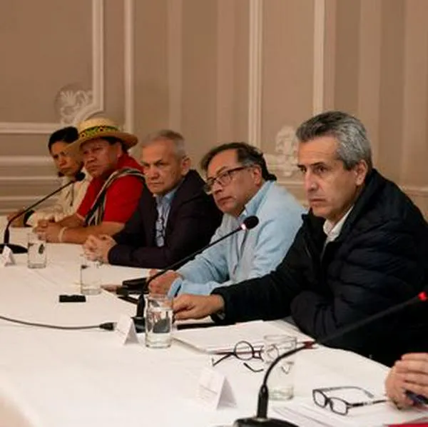 Petro sostuvo una reunión con delegaciones indígenas en la Casa de Nariño