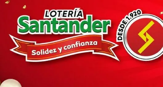 Lotería de Santander último sorteo resultado hoy 29 de septiembre de 2023