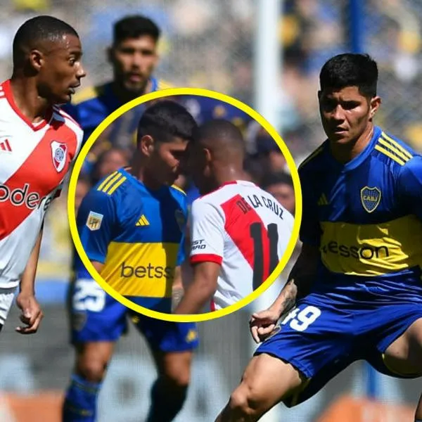 Jorman Campuzano, entre pelea con De la Cruz y críticas en clásico Boca vs. River