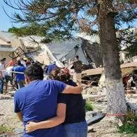 Así quedó la iglesia que se desplomó en Ciudad Madero, Tamaulipas (México), en plena misa. Fallecieron al menos 7 personas