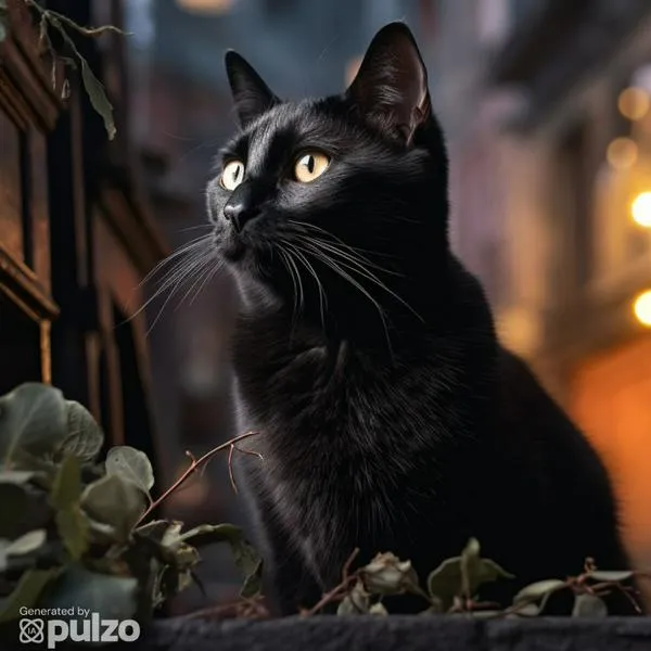 Estos son los cuidados que debe tener con su gato negro en épocas de Halloween, donde se dice que son propensos a ser sacrificados para rituales satánicos.