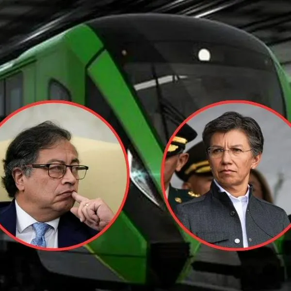 Claudia López y Gustavo Petro volvieron a tener otro choque de palabras por el proyecto del metro de Bogotá