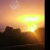 Las impresionantes imágenes que deja una explosión en Oxford, Reino Unido.