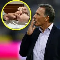 Miguel Ángel Russo, técnico de Rosario Central que defendió a jugadores colombianos por hacerse manicura.