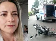 Mujer, madre de familia, se dirigía a su trabajo y la muerte le llegó en un accidente de tránsito