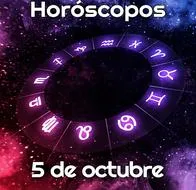 Horóscopo hoy 5 de octubre