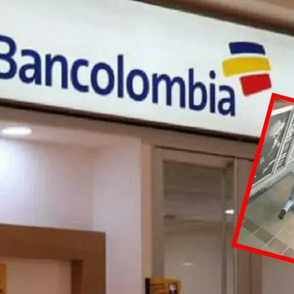 Ladrones atracaron sede de Bancolombia, en Bogotá, y se llevaron millonaria suma