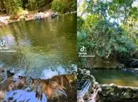 Piscina de agua natural a 40 minutos de Ibagué, su entrada por persona cuesta $ 4.000
