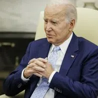 Joe Biden cree que el muro con México no es efectivo y afirma que no puede evitar reforzarlo