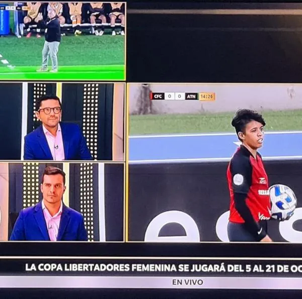 Win Sports transmitió dos partidos de Copa Libertadores femenina en el mismo canal y le dieron palo.