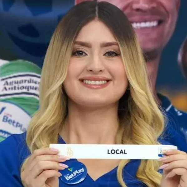 Quién es la modelo que aparece en los sorteos de la Dimayor; tiene curioso nombre uy hace varios años con BetPlay.