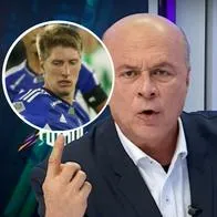 Carlos Antonio Vélez y Andrés Llinas, en nota de que el periodista habló de duda sobre Millonarios en Copa Colombia; es ley, dijo.